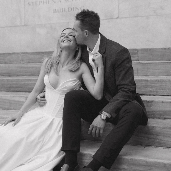 House of CB Lady Dress in White - Picture 1 of 8